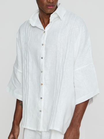 Camisa Dalton - Linho Branco