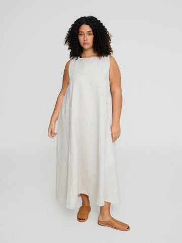 Vestido Caninha - Linho Cru