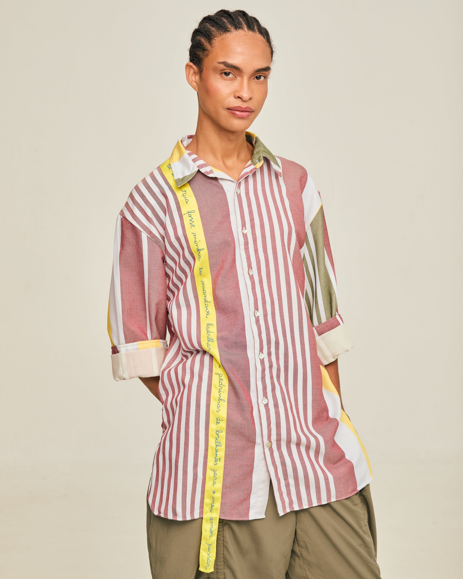 Camisa Dimitrius Listrado 13