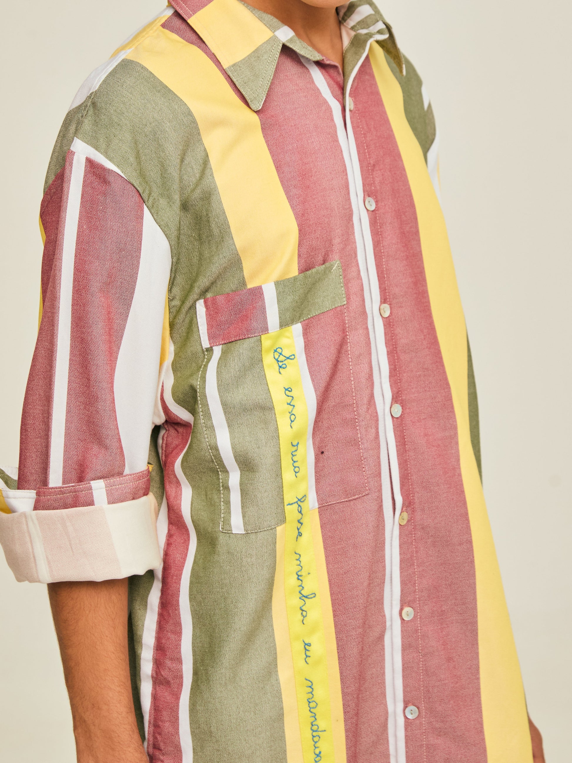 Chemise Sandra Listrado 11