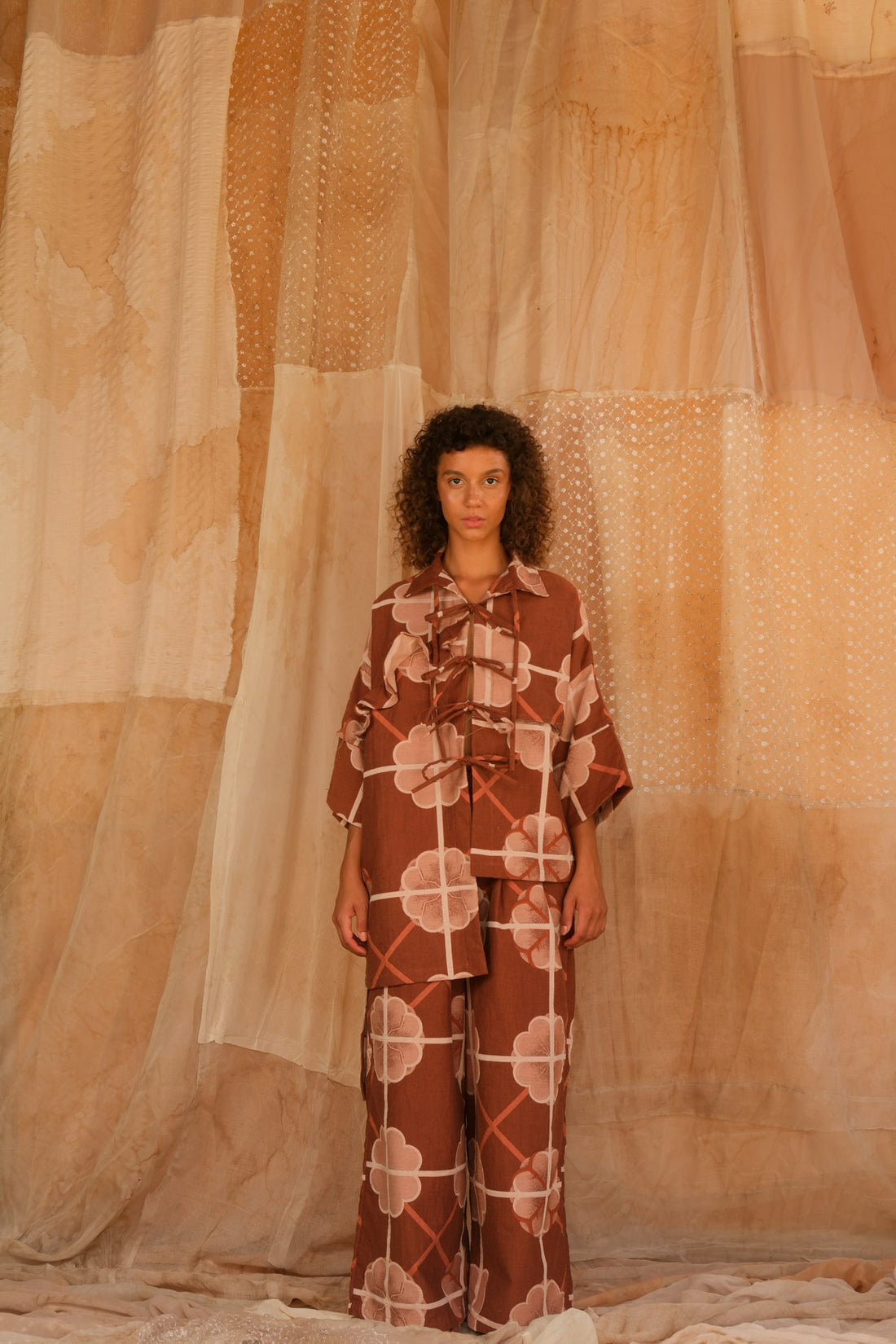 Camisa Ed - Jacquard Roseiral