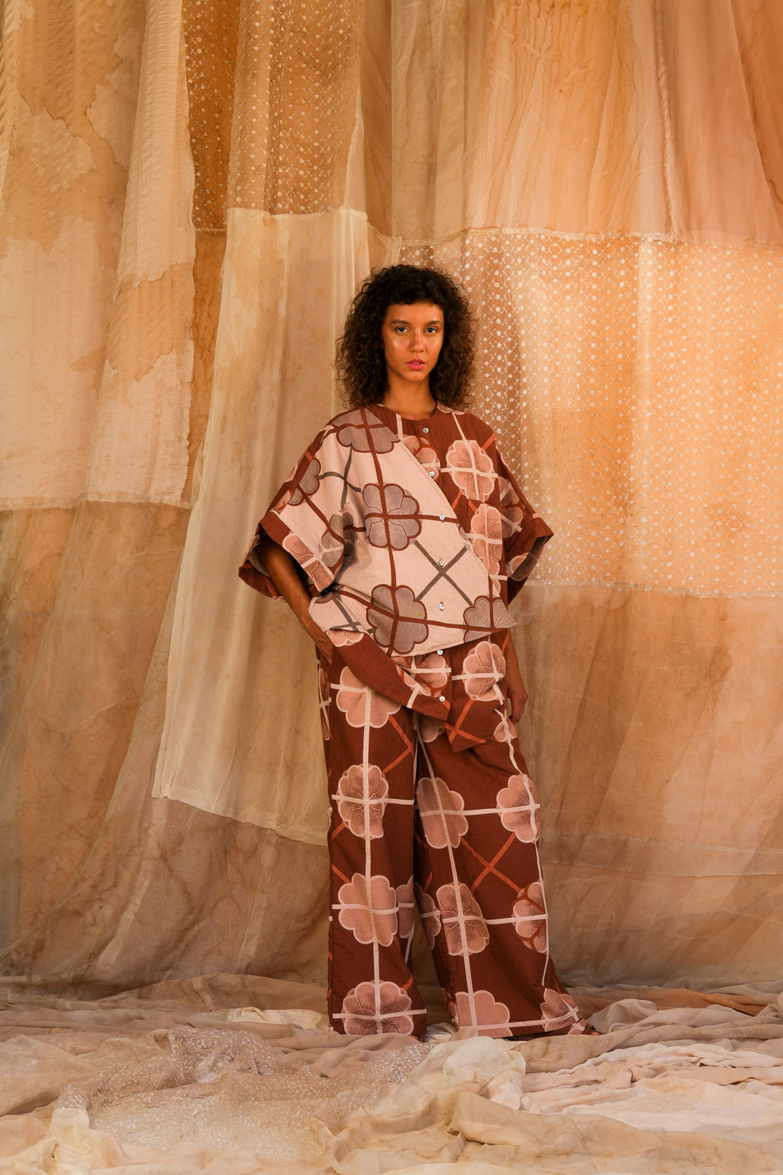 Camisa Gabriel - Jacquard Roseiral