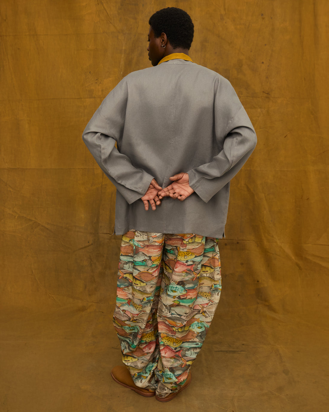 Calça Mariquinha Estampa Cardume