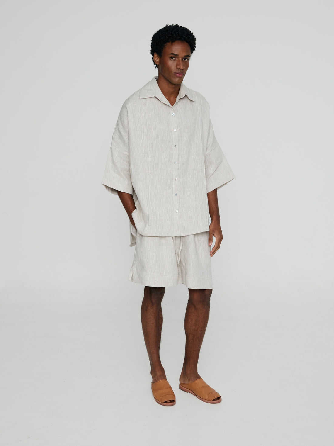 Camisa Dalton - Linho Cru