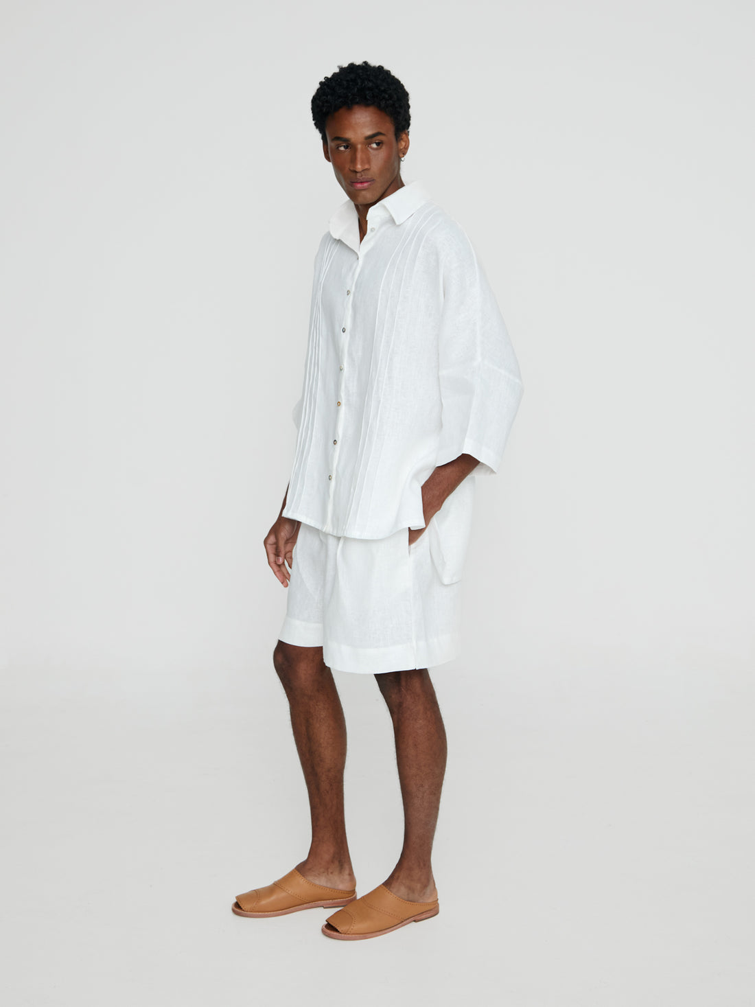 Camisa Dalton - Linho Branco