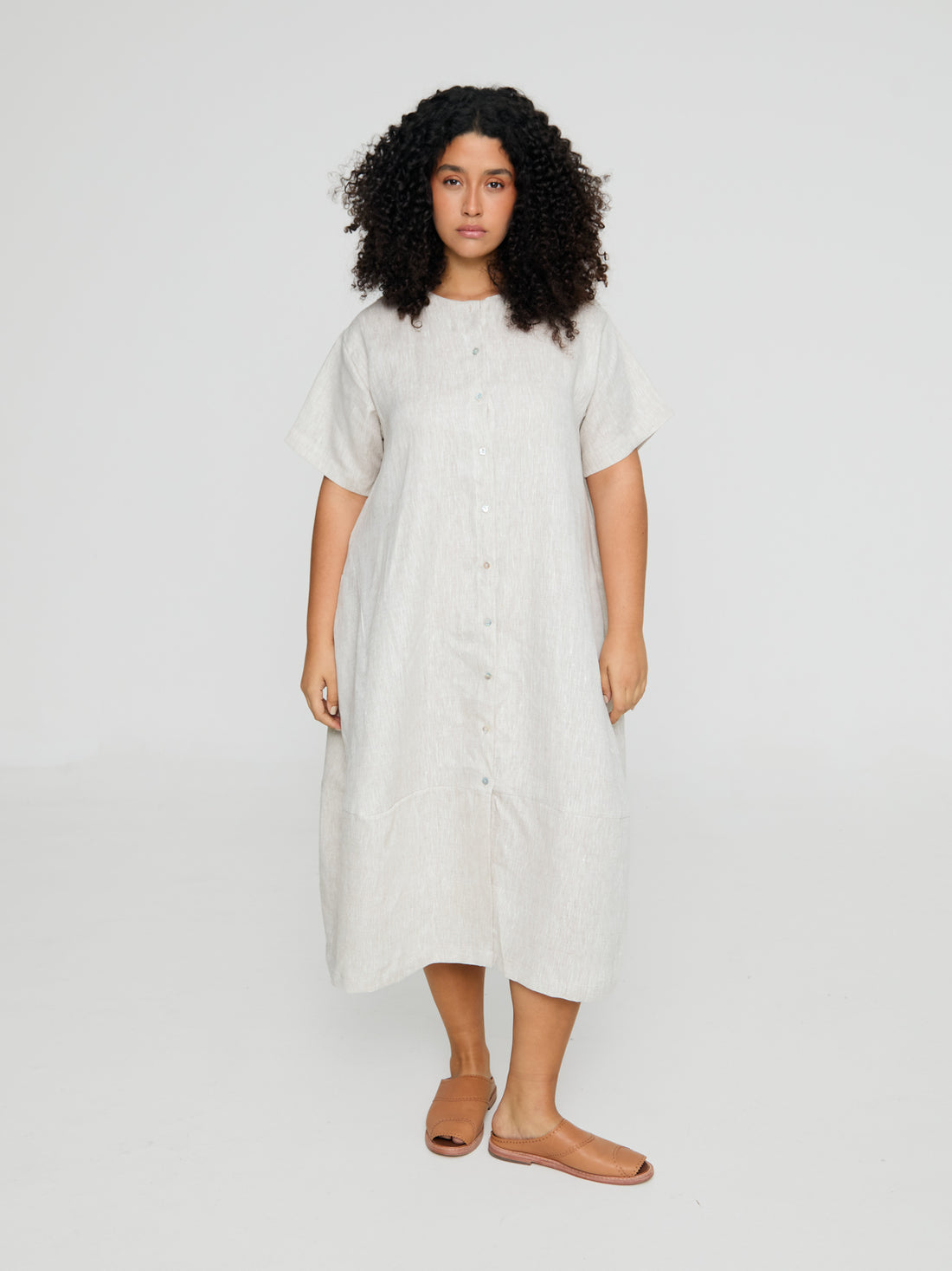 Chemise Riacho Doce - Linho Cru