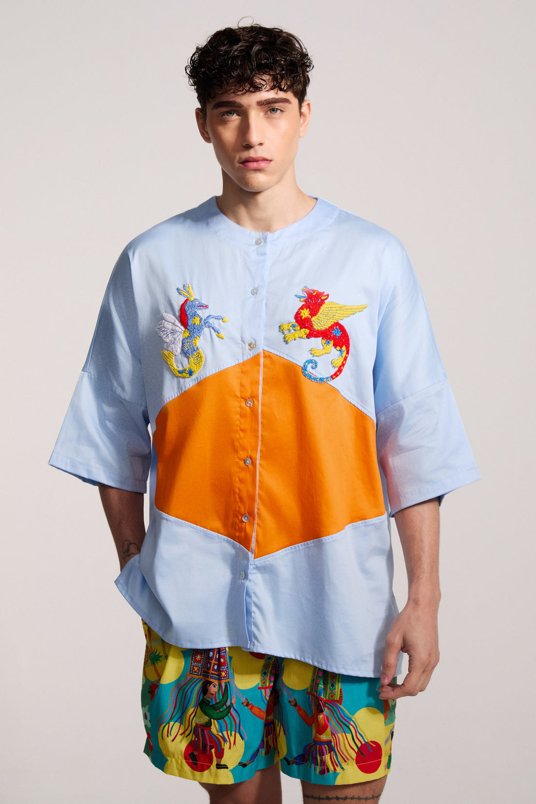 Camisa Dorival Bordada