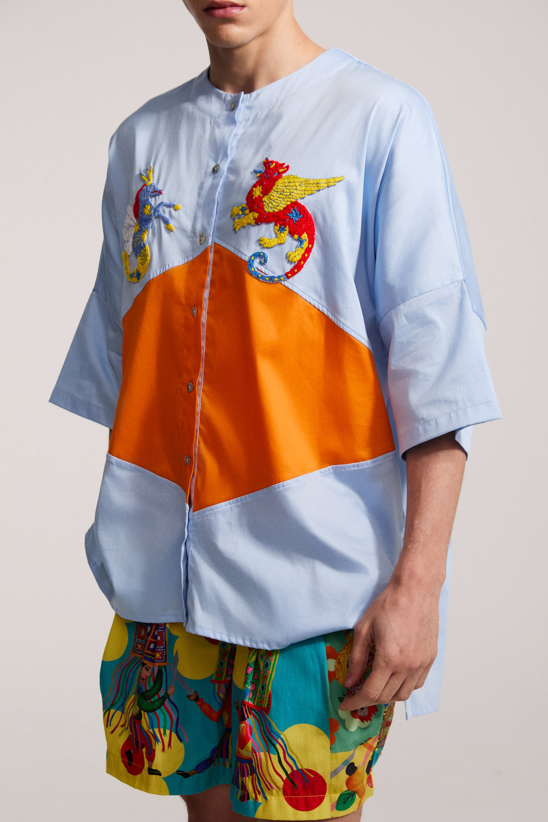 Short Cleyton Estampa Cabocla