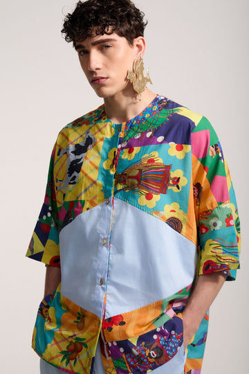 Camisa Dorival Estampa Cabocla