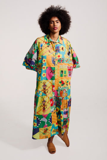 Chemise Alda Estampa Cabocla