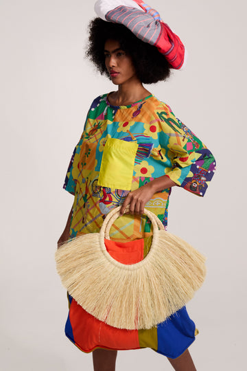 Bolsa Leque Lisa - Listras