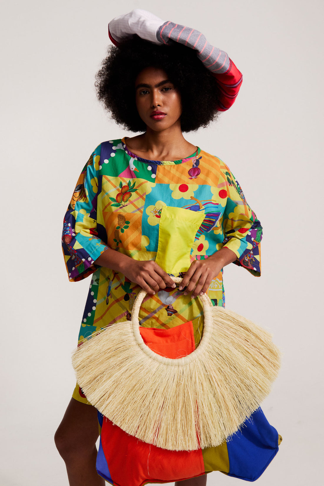 Bolsa Leque Lisa - Listras