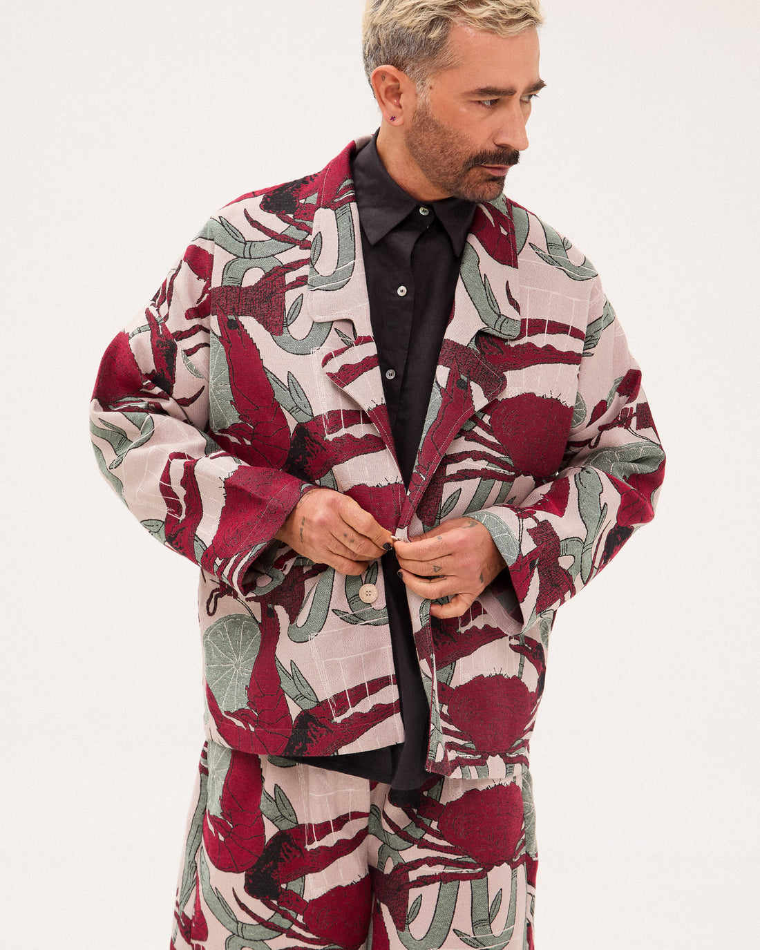 Blazer Engenho Jacquard Alambique