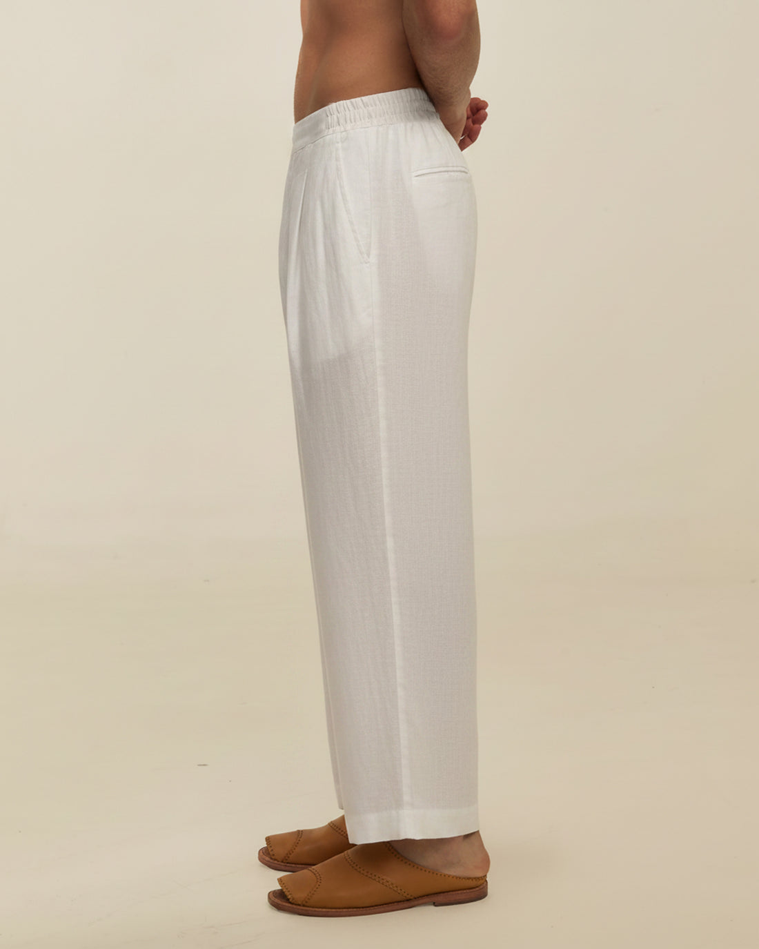 Calça Jed Linho Off White 1