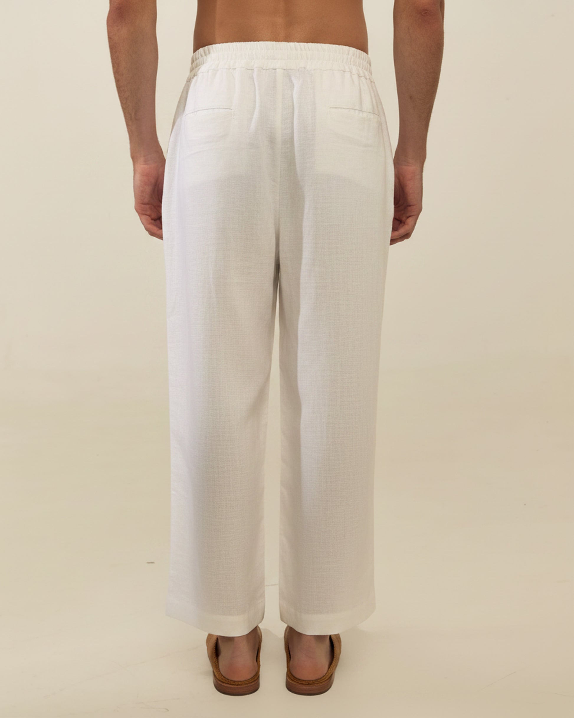 Calça Jed Linho Off White 3